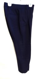 Evening Blue Slacks - SEEBYCHLOE - Made In Portugal Size EUR 40 Leg Lenth 38'