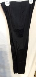 Black Silk Slacks - LEGGIADRO - Made In USA - Size 10