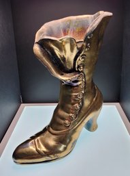 Gold Boot Statue