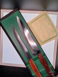 Vintage Maxam Steel Knife Set