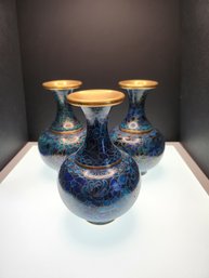 Vintage Japanese Cloisonne Vases