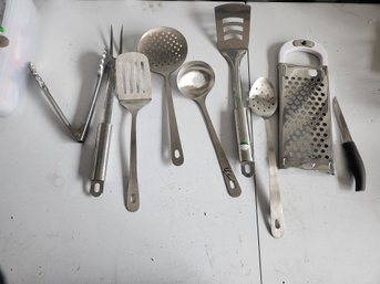Stainless Steel Cooking Utensils - NEW