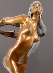 Angelo Basso - Italian (1943 - 2011) Bronze Sculpture 1986
