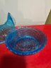 Hen On A Nest Turquoise Blue Dish With Cover