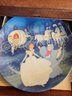 8 Collectible Plates, 5 Disney! With Their Own Chest With 8 Drawers