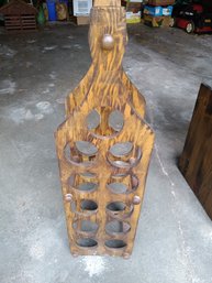 Wooden Wine Rack