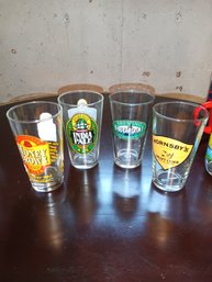 Beer Advertisement Pint Glasses