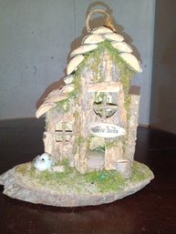 Vintage Unique Wooden Birdhouse