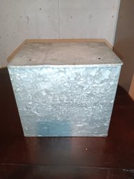 Vintage Metal Milk Box