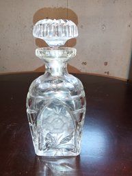 Vintage Glass Crystal Decanter