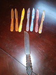 Vintage Retro Dinner Table Knives