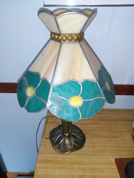 Vintage Stained Glass Tiffany Style Lamp