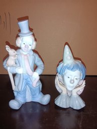 Vintage Porcelain Clown Lot 1