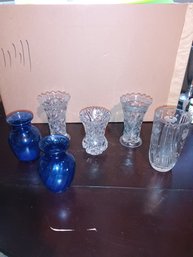 Beautiful Crystal And Glass Vases