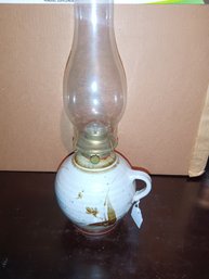 Pottery Base Oil Lamp