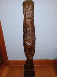 Vintage African Tribal Wooden Sculpture
