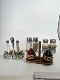 Fourth Set Of Salt And Pepper Shakers, All Rare And Unique