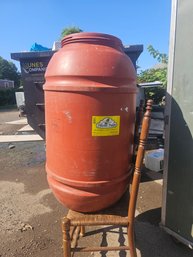 55 Gallon Food Grade Plastic Drum Barrel, Rain Barrel