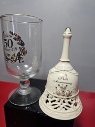 Two 50th Anniversary Gift Items
