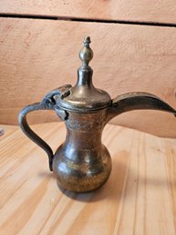 ANTIQUE MIDDLE EASTERN DALLAH COFFEE POT