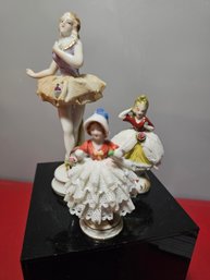 Made In Occupied Japan Victorian Figurines, Sixth Grouping