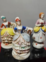 Made In Occupied Japan Victorian Figurines, Fifth Grouping