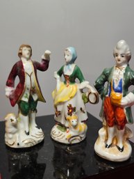 Made In Occupied Japan Victorian Figurines, First Grouping