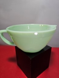 Vintage Fire King Jadite Green Oven Ware Measuring Cup/Pitcher