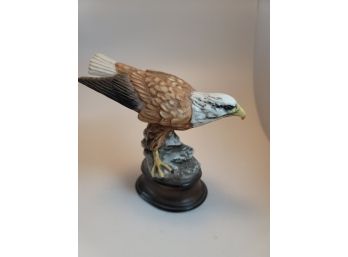 Eagle Statue Bill Barrett Porcelain By Global Art