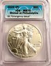 2020P  ICG MS 70 Silver American Eagle/emergency Issue