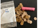 Lot Of Over 100 1919 PDS Wheat Pennies, Various Condition