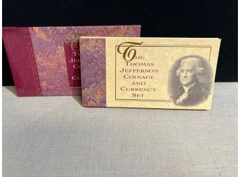 U.s. Mint Thomas Jefferson Limited Edition Silver Coin & Currency Set