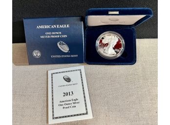 2013 U.s. Silver American Eagle Proof