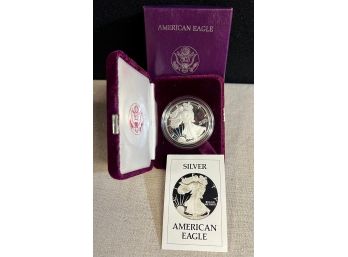 Scarce 1986S Silver American Eagle Proof Ultra Cameo