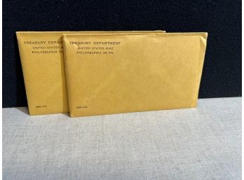 Pair Of 1959 U.s. Sealed Silver Proof Sets