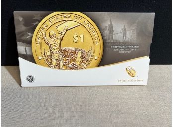 2015 Mohawk Ironworkers U.S. $1 Coin & Currency Set
