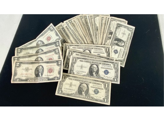 Lot Of Silver Certificates
