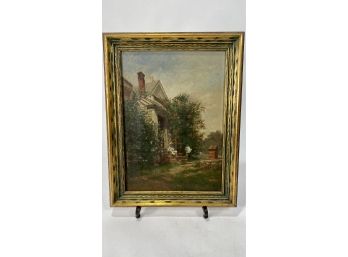 19th Century Oil On Canvas Signed G. Snell