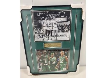 Boston Celtics Original Framed Photos