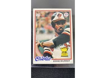 1977 Topps Eddie Murray Rookie Card