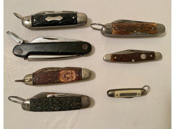 Vintage Pocket Knife Lot, Boy Scouts Etc.