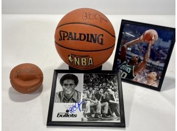 Boston Celtics Hall Of Fame Autograph Lot
