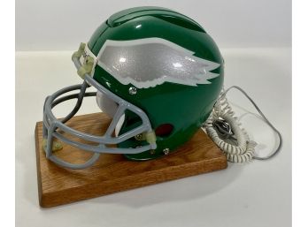 Vintage Philadelphia Eagles Full Size Helmet Phone