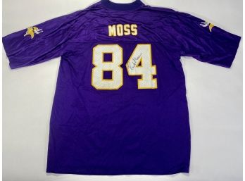 Hall Of Famer Randy Moss/minnesota Vikings Signed Jersey
