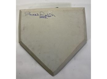 Hall Of Famer Brooks Robinson Signed Home Plate