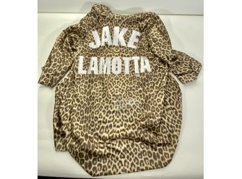 Jake Lamotta Boxing Hall Of Famer Signed Warm Up Robe