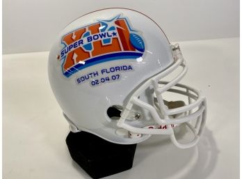 Super Bowl XLI Commemorative Full Size Helmet