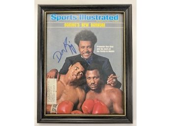 Original Don King Signed Boxing Cover Sports Illustrated