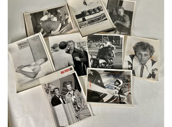 Amazing Evel Knievel 1970s Original Photo Lot, Including Many Type 1 Photos