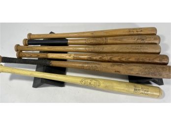 Lot Of Vintage Louisville Slugger Store Model Baseball Bats